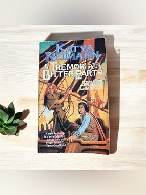 3/$22 Tielmaran Chronicles A Tremor in the Bitter Earth Soft Cover Book Fantasy